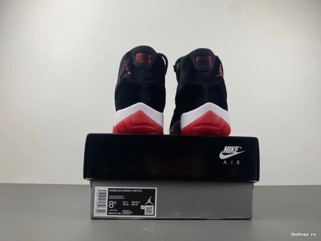 DB5457-061   Bred Jordan Velvet Retro 11   0820